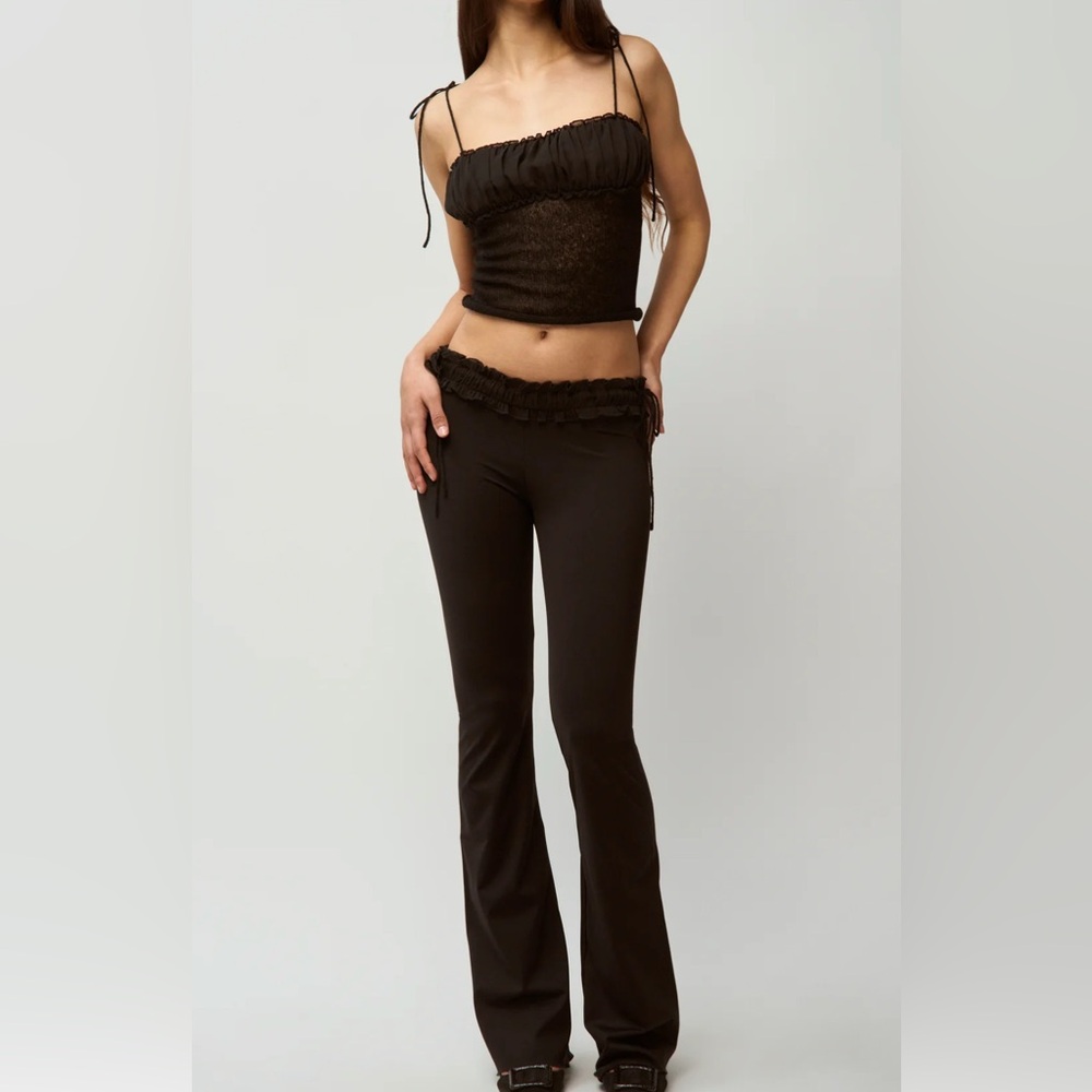 Chic Black Boot Cut Women's Pants